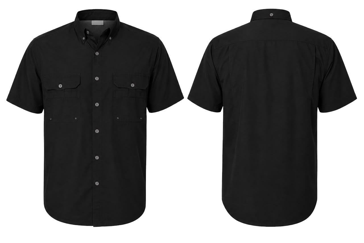 CAMISA COLUMBIA MANGA CORTA